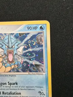 Gyarados 8/107 Swirl Holo Rare 2005 EX Deoxys Pokemon MP - Image 5