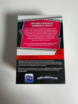 Pokemon TCG Scarlet & Violet White Flare Booster Pack/Box New Sealed - Image 3