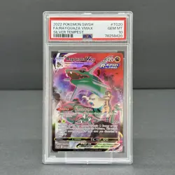 Pokemon Rayquaza VMAX TG20/TG30 Swsh12 Silver Tempest Trainer Gallery PSA 10 - Image 1