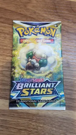 4x Pokemon TCG Sword & Shield Brilliant Stars Packs Unopened Factory Sealed - Image 5