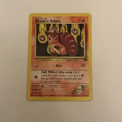 Pokemon TCG - Blaine's Vulpix - Gym Heroes set 66/132 LP - Image 2