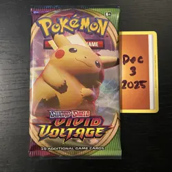POKEMON VIVID VOLTAGE- 4x Booster Packs - Art Set - Factory Sealed - TCG - Image 3