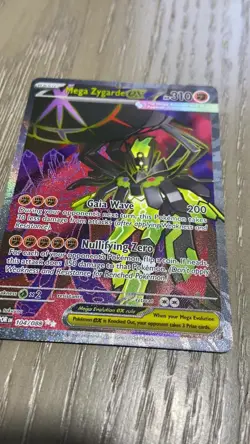 Mega Zygarde ex 104/088 - Full Art Ultra Rare - Pokemon TCG: Perfect Order -NEW - Image 2