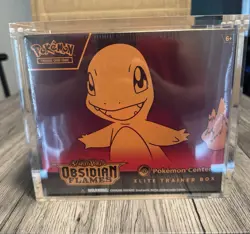 Obsidian Flames Pokemon Center ETB Elite Trainer Box Sealed With Case - Image 1