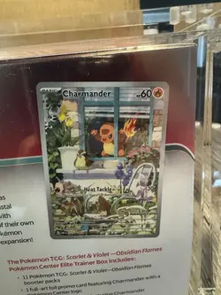 Obsidian Flames Pokemon Center ETB Elite Trainer Box Sealed With Case - Image 3