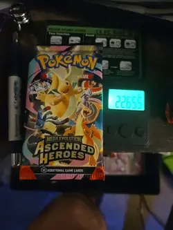 EXTREMELY HEAVY 22.655g Ascended Heroes Pokemon Booster Pack - Image 1