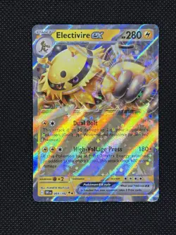 Pokemon TCG ELECTIVIRE EX 069/182 SV Destined Rivals Double Rare - Image 1