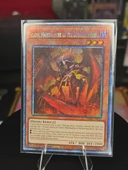 Scarm, Malebranche of the Burning Abyss Platinum Secret Rare RA04-EN233 Yu-Gi-Oh - Image 1