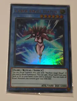Yu-Gi-Oh! TCG Cyber Angel Idaten Lost Art Promotion LART-EN050 Limited... - Image 1