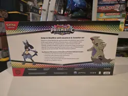 Pokemon Lucario Ex & Tyranitar Ex Premium Collection Prismatic Ev. IN HAND - Image 2