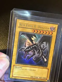 Yugioh TCG Red Eyes B Dragon Ultra Rare SDJ-001 - Image 2