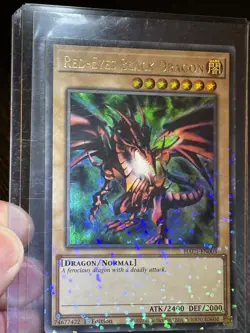 Yugioh TCG Red Eyes Black Dragon Ultra Rare First Edition EN003 - Image 4