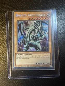 Yugioh TCG Blue Eyes White Dragon Ultra Rare Limited Edition EN002 - Image 1