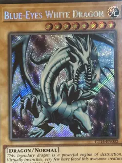 Yugioh TCG Blue Eyes White Dragon Ultra Rare Limited Edition EN002 - Image 2