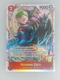 One Piece Roronoa Zoro EB04-007 SR ENGLISH OP15 - Image 1