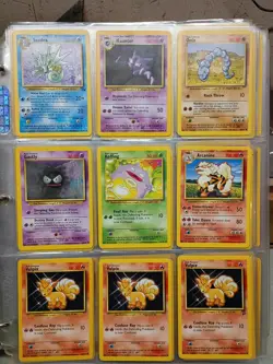Pokemon- TCG Trading Cards Bulk lot 1999-2000 Jungle Fossil Base 520 + Cards NM - Image 3
