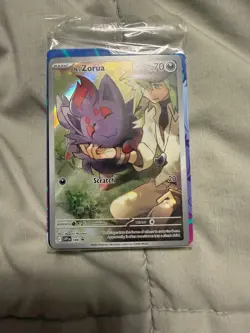 N's Zorua 189 Sv: Scarlet & Violet Promo Cards Holo SEALED - Image 1