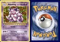 Nidoking 45/108 Holo Rare XY - Evolutions Pokemon Card - Image 1