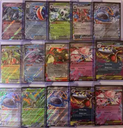 Pokemon EX Holo 15 Card Lot Iron Crown Greninja Froslass Hydreigon Empoleon - Image 1