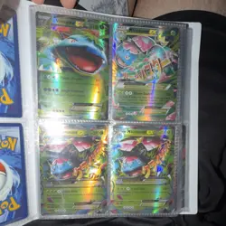 Pokemon EX Holo Lot Venusaur EX, M Venusaur EX Full Art XY Set 4 Cards - Image 1