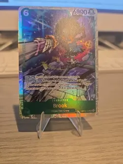 Brook - Super Rare One Piece Card OP15-032 SR - Image 3