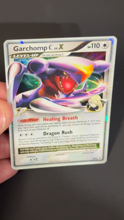 Garchomp C LV.X DP46 Holo Rare Promo Pokemon Card - Cynthia SP - NM - Authentic - Image 2