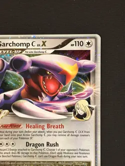 Garchomp C LV.X DP46 Holo Rare Promo Pokemon Card - Cynthia SP - NM - Authentic - Image 3