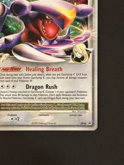 Garchomp C LV.X DP46 Holo Rare Promo Pokemon Card - Cynthia SP - NM - Authentic - Image 4