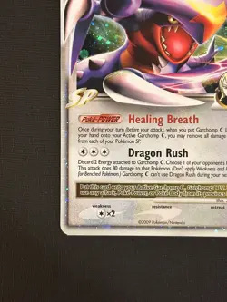 Garchomp C LV.X DP46 Holo Rare Promo Pokemon Card - Cynthia SP - NM - Authentic - Image 5