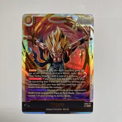 Gogeta Foil SCR Dual Evolution Dragon Ball Super ccg card game - Image 1
