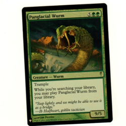 Panglacial Wurm Foil Mystery Booster The List Reprint Magic The Gathering Card - Image 1