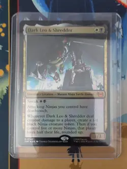 Dark Leo & Shredder - 0142 - M - Non-Foil - TMNT - MTG - NM/M - Image 1