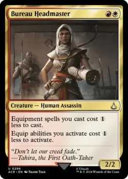 MTG Universes Beyond: Assassin's Creed - Bureau Headmaster - Image 1