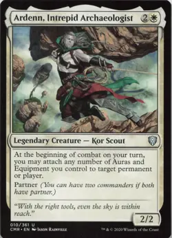 Ardenn Intrepid Archaeologist U Commander Legends 10 LP MTG - Image 1