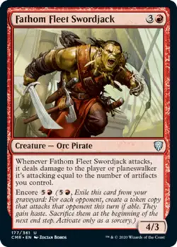 Commander Legends - Fathom Fleet Swordjack - Foil - Image 1