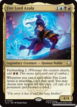 Fire Lord Azula [TLA - 220] - NM [Foil] TCG MTG - Image 1