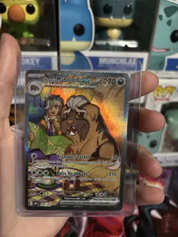 Pokemon TCG Arven's Mabosstiff ex 235/182 Destined Rivals Holo EX 270 HP English - Image 1