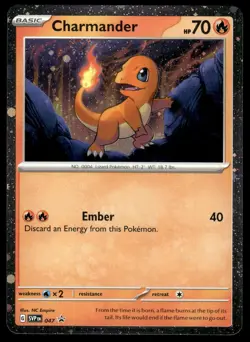 Pokemon TCG SV Promos #047 Charmander NM - Image 1