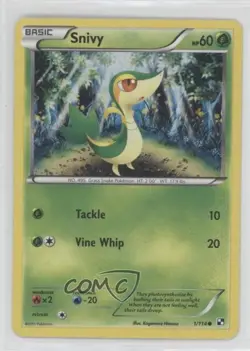 Servine Pokemon McDonald's Collection 2 Happy Meal Promo #1 - Image 1
