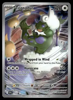 Pokemon TCG SV: Scarlet & Violet Promo Cards #210 Tornadus - Image 1
