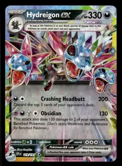 Pokemon TCG Surging Sparks #119/131 Hydreigon EX - Image 1