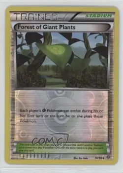 Forest of Giant Plants Reverse Foil Pokemon XY Ancient Origins #74 - Image 1