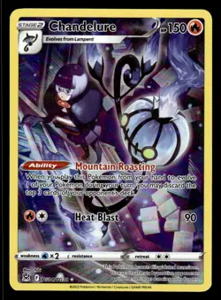 Pokemon TCG SWSH11: Lost Origin Trainer Gallery #TG04/TG30 Chandelure - Image 1