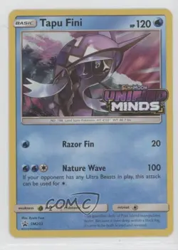 Tapu Fini Pokemon Sun & Moon Black Star Promo #SM203 - Image 1
