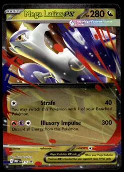 Pokemon TCG SV Promos #011 Mega Latias EX - Image 1