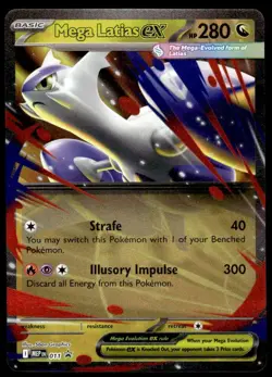 Pokemon TCG SV Promos #011 Mega Latias EX - Image 1