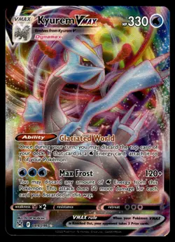 Pokemon TCG Lost Origin #049/196 Kyurem VMAX - Image 1