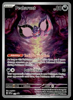 Pokemon TCG SV: Scarlet & Violet Promo Cards #129 Pecharunt NM - Image 1