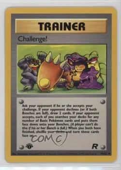 Challenge! 1st Ed. Pokemon Team Rocket #74 2000 - Image 1