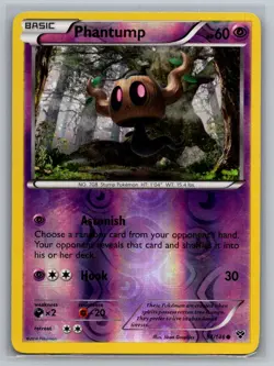 POKEMON 2014 PHANTUMP 54/146 XY BASE SET REVERSE FOIL - Image 1